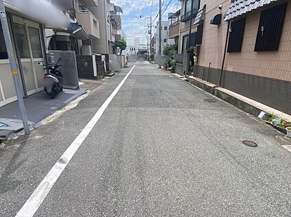 前面道路