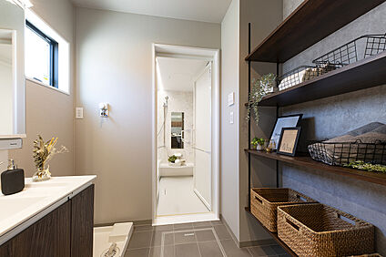 【弊社施工例／洗面室・浴室】