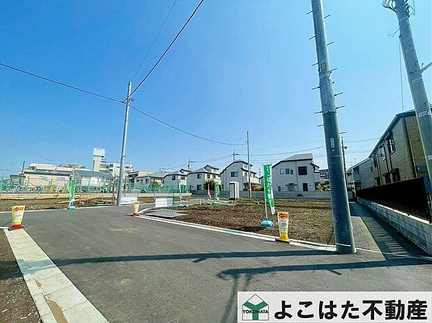 たっぷりの陽光が入ってくる建物配置です。風通しも良く、気持ちよく過ごせそうです