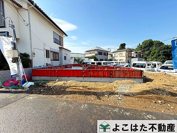土地の造成工事が進み、これから素敵な建物の建築も始まっていきます。