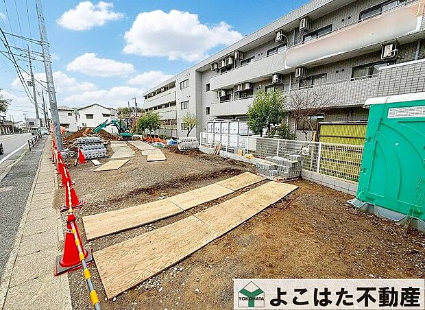 【その他現地】家族の“これから“を産む街で、ただいま建築準備中。これから新しい暮らしが生まれます。