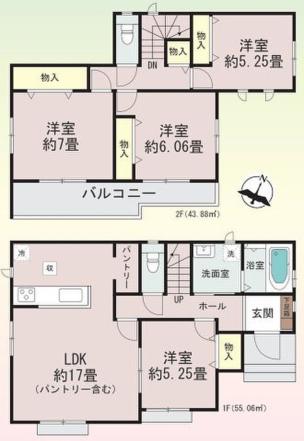 【4LDK】2026年5月築
家族の時間を大切にする方におすすめの4LDK新築戸建。広々としたLDKは家族の中心となる空間で、明るく開放的な設計が魅力です。4つの個室はそれぞれ十分な広さを確保し、お子様の勉強部屋やご夫婦の寝室、書斎など多用途に活用可能。家事動線にも配慮された機能的な間取りで、毎日の暮らしをスムーズに。最新仕様の水まわり設備で、清潔感と快適性を両立しています。資産価値の維持にも優れた、こだわりの住まいとなっております。