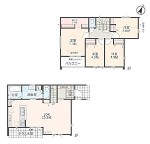 2026年6月築
ご家族でゆとりある暮らしを叶える4LDK新築戸建。4つの居室と広々としたLDKを備え、ご家族それぞれのプライベート空間と団らんの場をしっかり確保しました。お子様の成長に合わせて使い分けできる柔軟な間取りは、長期的なライフプランにも対応。最新の住宅設備と高い断熱性能で、一年を通して快適な暮らしを実現します。耐震性能にも優れ、ご家族の安全を守る安心の住まい。収納スペースも豊富で、すっきりとした生活を送れる理想的な物件です。 
