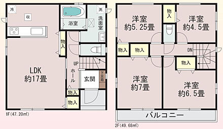 2026年1月築
ゆとりと品格を兼ね備えた4LDK新築戸建。重厚感のある外観と、洗練された内装デザインが印象的な住まいです。LDKは大空間設計で、ご家族でくつろぐひとときを豊かに演出。4つの居室はそれぞれ独立性が高く、プライバシーにも配慮された設計となっています。収納スペースも各所に充実し、生活感を感じさせないすっきりとした空間を実現。高い住宅性能と最新設備で、快適で安心な暮らしを長くお楽しみいただけます。ご家族の理想を叶える一邸です。 