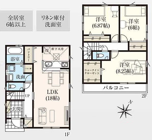 【3LDK】2026年5月築
家族の絆を深める、温かい空間が広がる3LDK新築戸建。リビングを中心とした間取りで、自然と家族が集まる住まいです。明るい陽光が降り注ぐ開放的なLDKは、ご家族団らんのひとときを豊かに演出。各個室もしっかりと確保され、プライバシーにも配慮された設計となっています。最新の断熱性能で一年中快適な室温をキープし、光熱費の削減にも貢献。子育て世代のご家族にぴったりの、機能性とデザイン性を兼ね備えた住まいとなっております。