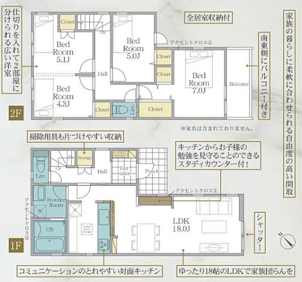 【4LDK】2026年2月築
家族の時間を大切にする方におすすめの4LDK新築戸建。広々としたLDKは家族の中心となる空間で、明るく開放的な設計が魅力です。4つの個室はそれぞれ十分な広さを確保し、お子様の勉強部屋やご夫婦の寝室、書斎など多用途に活用可能。家事動線にも配慮された機能的な間取りで、毎日の暮らしをスムーズに。最新仕様の水まわり設備で、清潔感と快適性を両立しています。資産価値の維持にも優れた、こだわりの住まいとなっております。