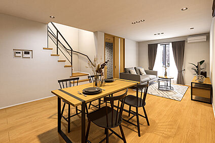 リビングダイニング完成予想図