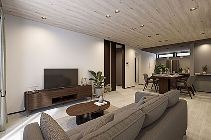 リビングダイニング完成予想図