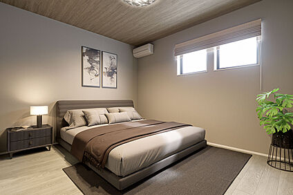 主寝室完成予想図