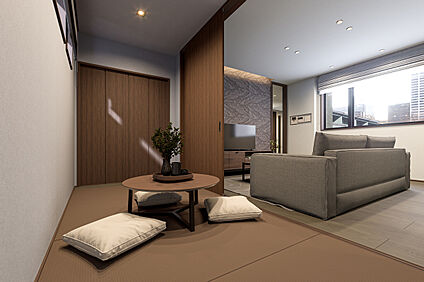 和室完成予想図