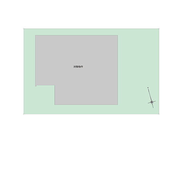 【3LDK】約68坪のゆとりある敷地に建つ平屋住宅。駐車スペースもゆったり確保され、周囲との距離感にも余裕があります。のびやかに心地よく暮らせる住まいです。