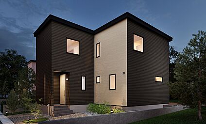 【完成予想図 A棟】