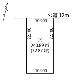 現在更地につき土地の広さや建築後のイメージを確認できます。 