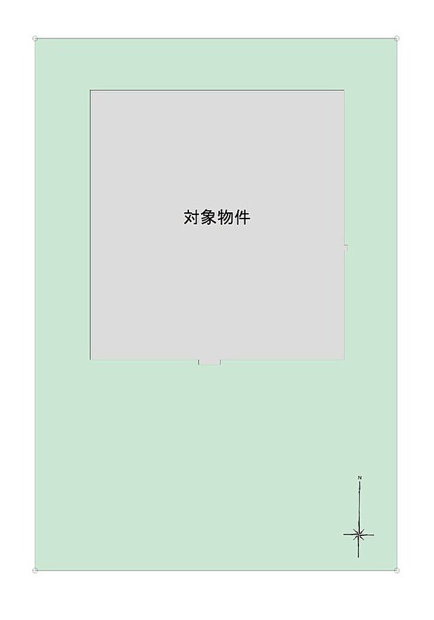 【4LDK】約50坪のゆとりある敷地。建築後の生活もしやすい平坦地な整形地です。