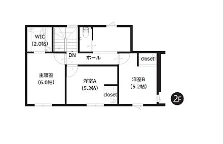 WICを含む全居室収納付きでお荷物の多いファミリーにもおすすめ。全室南東向きのため、どこのお部屋に居ても暖かい陽光を感じられます。 