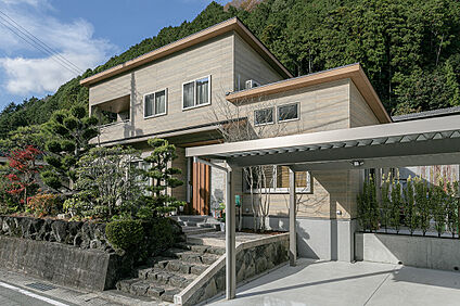 八幡コーポレーションの外観施工事例