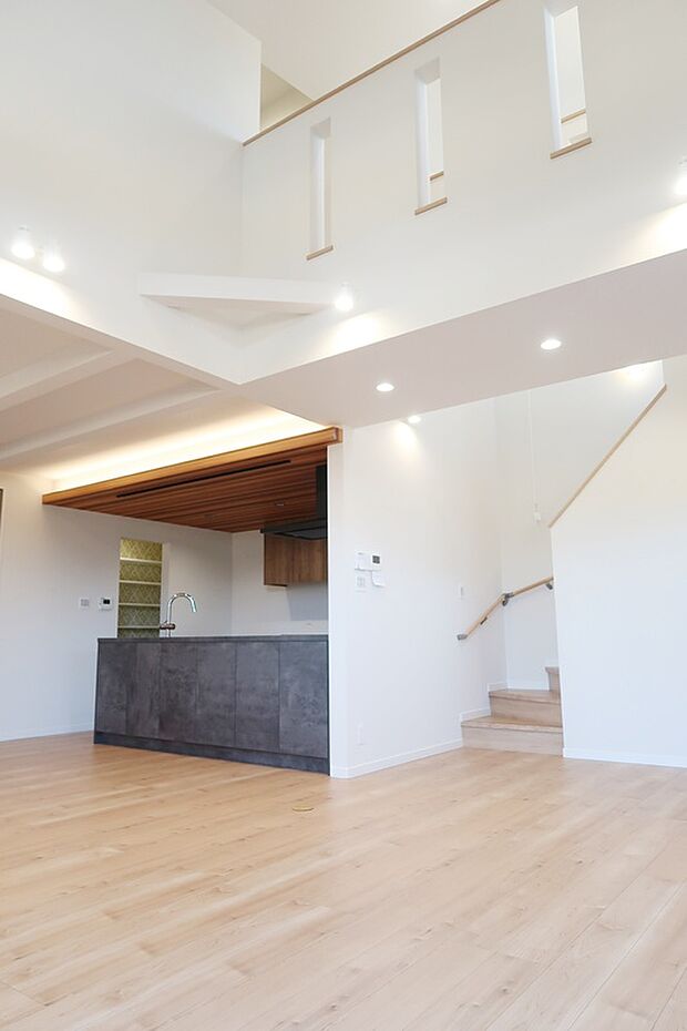 【弊社施工例】◎施工例 リビング吹抜け