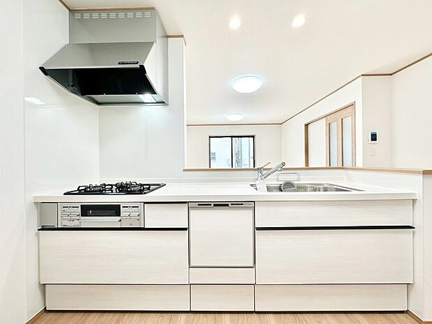 【キッチン】お料理を効率的に、楽しく!システムキッチン