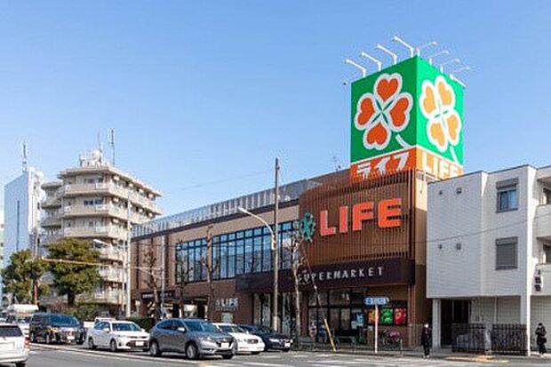 ライフ新桜台駅前店(約600m・徒歩8分)