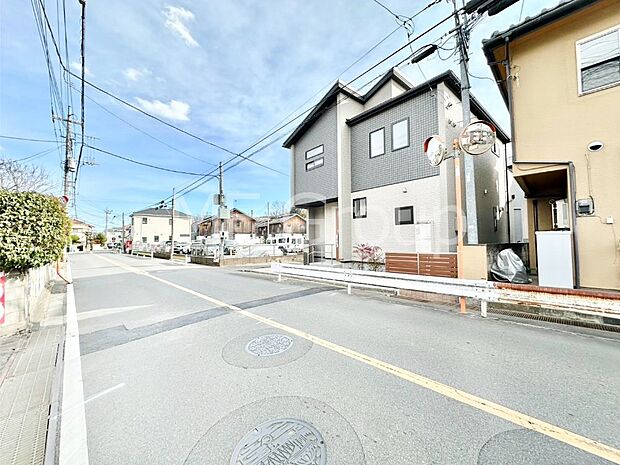 【前面道路含む現地写真】ここから始まる新生活を応援いたします