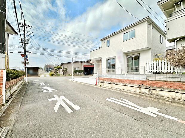 【前面道路含む現地写真】ここから始まる新生活を応援いたします