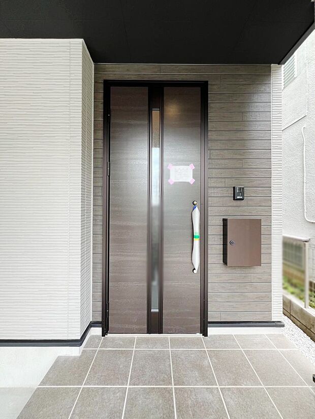 【玄関】大切な家族、来客を出迎える玄関!