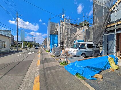 前面道路含む現地写真