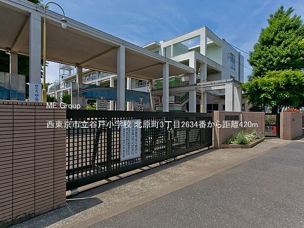 西東京市立谷戸小学校（約420m）