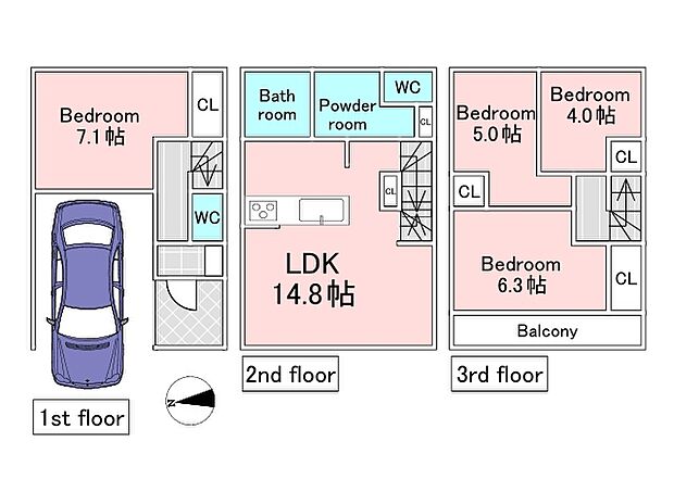 【B号棟4LDK参考プラン】建物込5480万円、土地面積55.41m2、建物面積104.74m2
期間限定!建物フリープランに付き、お客様のご要望をお聞かせください!