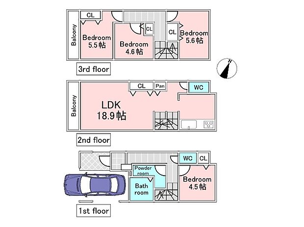 【C号棟参考プラン】建物込6480万円、土地面積57.26ｍ2、建物面積95.91ｍ2
期間限定！建物フリープランに付き、お客様のご要望をお聞かせください！