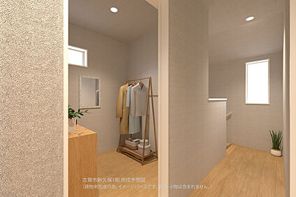 【完成予想図/納戸】