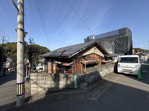 【【前面道路を含む土地写真】】現地（2026年3月）撮影