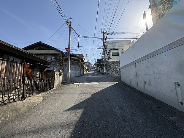 【【前面道路を含む土地写真】】現地（2026年3月）撮影