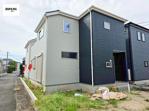 【現地外観写真】現地完成済みですので即日見学可能です♪周辺物件とともにご紹介させてもらいますのでお気軽にお問い合わせください!