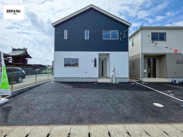 【現地外観写真】現地完成済みですので即日見学可能です♪周辺物件とともにご紹介させていただきますのでお気軽にお問い合わせください!