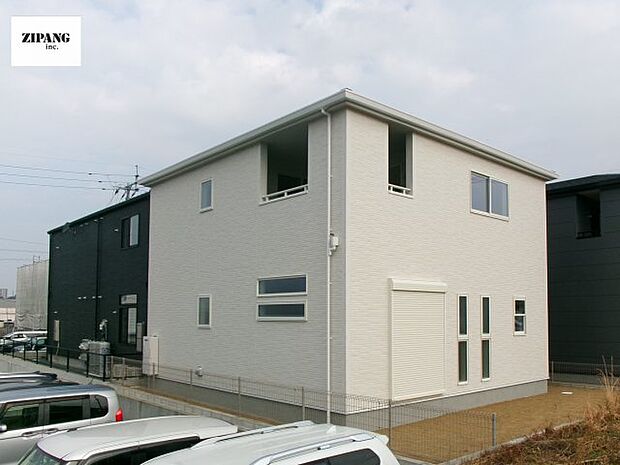 【現地外観写真】現地完成済みですので即日見学可能です♪周辺物件とともにご紹介させていただきますのでお気軽にお問い合わせください!