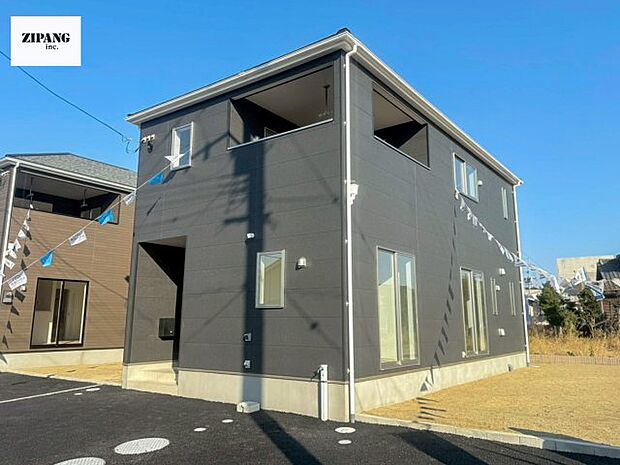 【現地外観写真】現地完成済みですので即日見学可能です♪周辺物件とともにご紹介させていただきますのでお気軽にお問い合わせください!