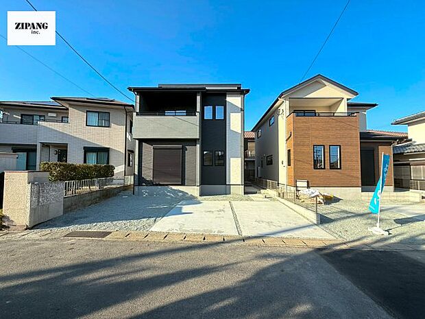 【現地外観写真】現地完成済みですので即日見学可能です♪周辺物件とともにご紹介させていただきますのでお気軽にお問い合わせください!