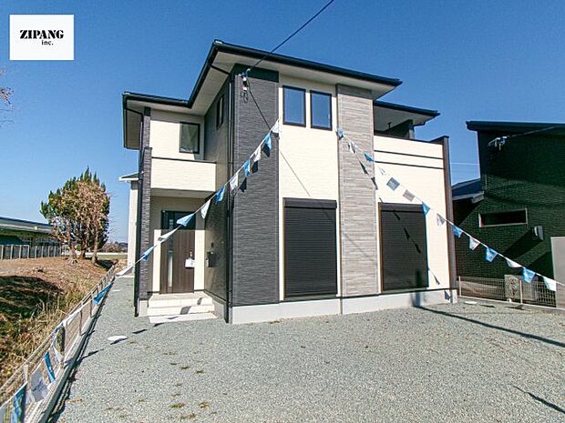 【現地外観写真】現地完成済みですので即日見学可能です♪周辺物件とともにご紹介させていただきますのでお気軽にお問い合わせください！ 