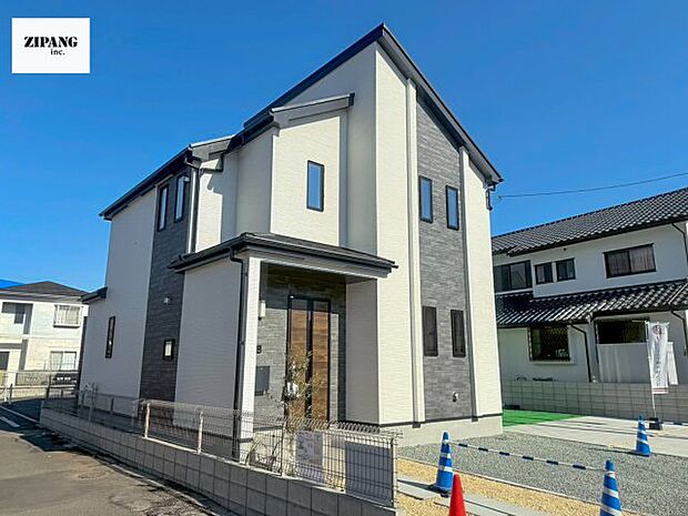 【現地外観写真】現地完成済みですので即日見学可能です♪周辺物件とともにご紹介させていただきますのでお気軽にお問い合わせください!