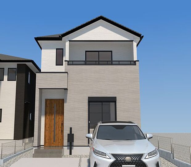 【現地外観写真】ただいま建築中です♪周辺物件とともにご紹介させていただきますのでお気軽にお問い合わせください!(外観は完成イメージです)