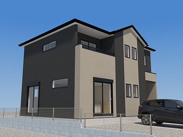 【現地外観写真】ただいま建築中です♪周辺物件とともにご紹介させていただきますのでお気軽にお問い合わせください。(画像は完成イメージです)