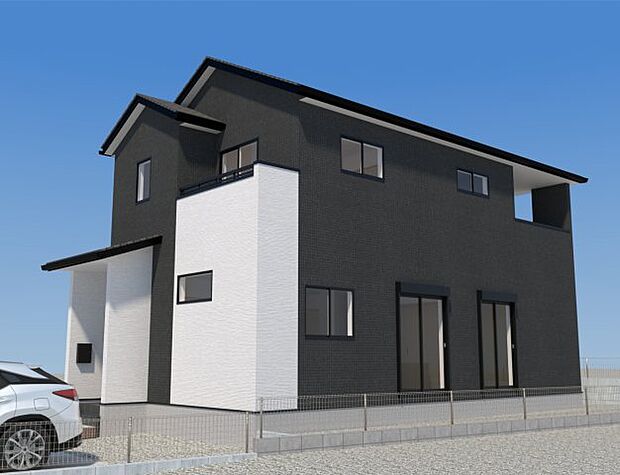 【現地外観写真】ただいま建築中です♪周辺物件とともにご紹介させていただきますのでお気軽にお問い合わせください。(画像は完成イメージです)