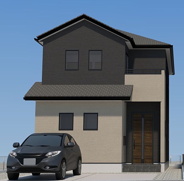 【現地外観写真】ただいま建築中です♪周辺物件とともにご紹介させていただきますのでお気軽にお問い合わせください。(画像は完成イメージです)