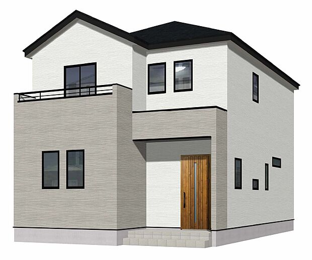 【外観】【現地外観写真】ただいま建築中です。周辺物件とともにご紹介させていただきますのでお気軽にお問い合わせください。(外観は完成イメージです)