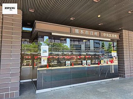 熊本市中央区役所 徒歩1118m