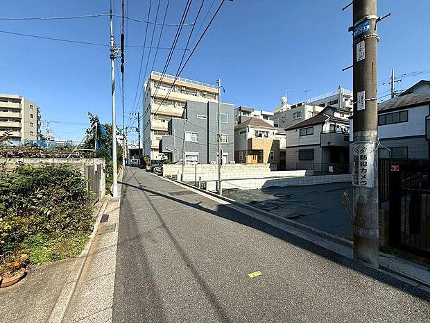 【◆前面道路】前面道路は公道になりますので、道路メンテナンスも杉並区が管理しておりますのでスムーズに対応出来ます。