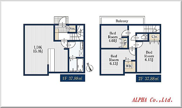 【3LDK】暮らし易さが存分に伝わる1階LDK水廻り集約型となります。無駄な廊下スペースを最小限にする事で快適な居住空間を演出しております。住まう程に愛着が湧いてくるお住まいになります。