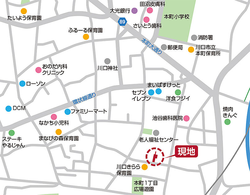 交通図