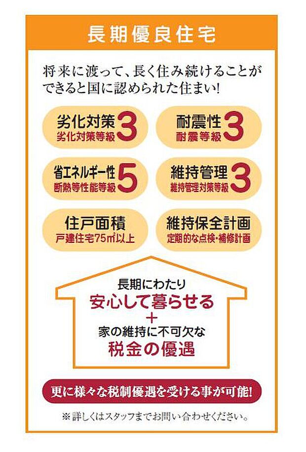 【【長期優良住宅】】長期優良住宅の認定を取得しております。